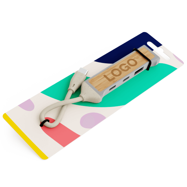 Expand Bamboo - Hub USB personnalisé
