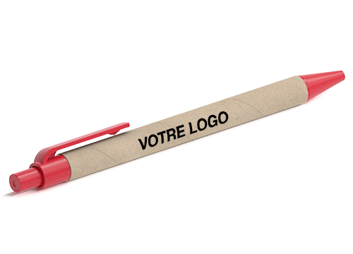 Ditto - Stylos en carton recyclé avec logo Ditto - Stylos en carton recyclé avec logo