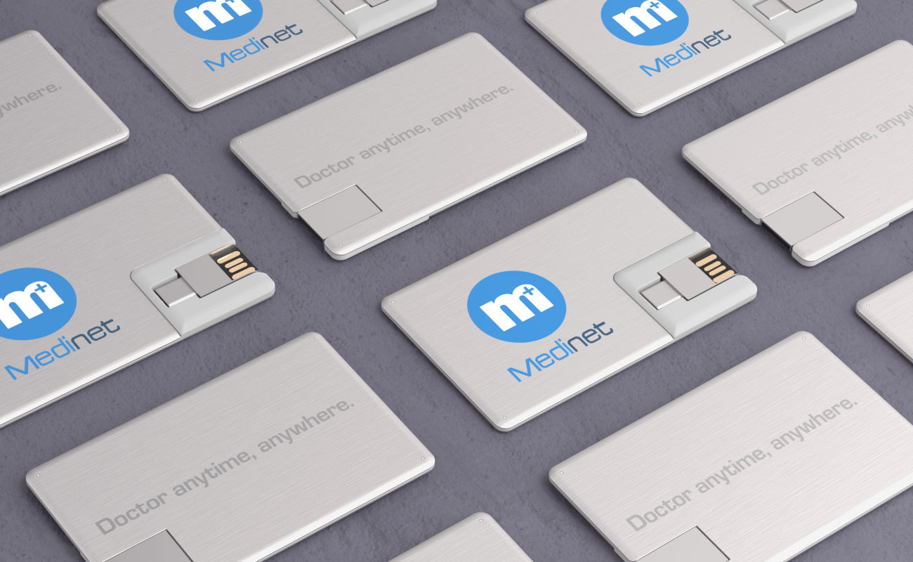 Alloy Duo - Clé USB Carte De Visite gallery thumbnail