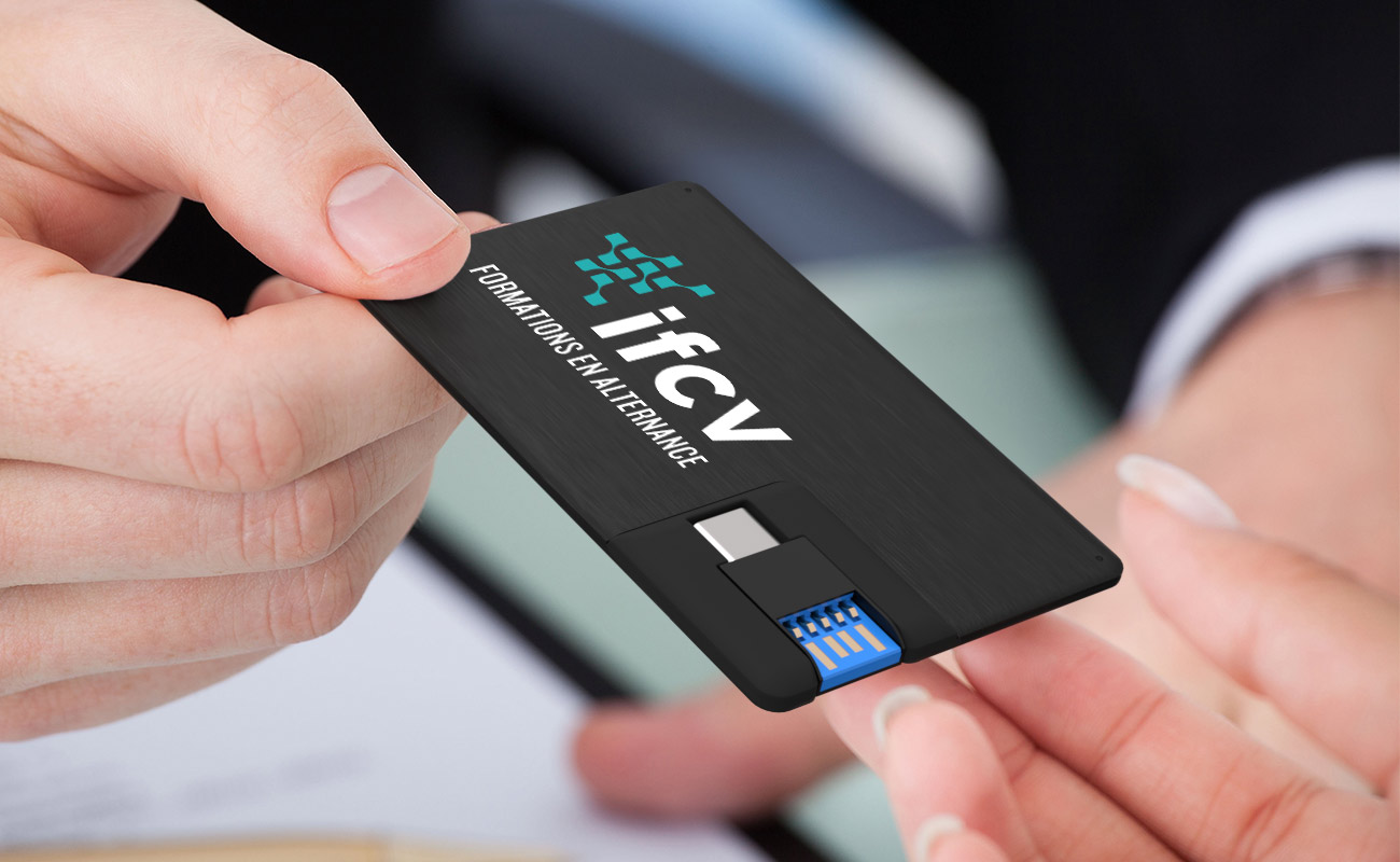 Alloy Duo - Carte De Credit USB gallery thumbnail