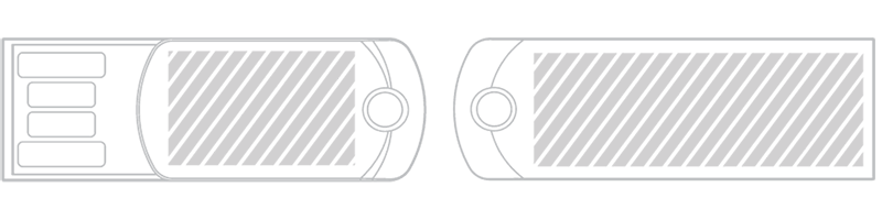 Clé USB Sérigraphie Clé USB Sérigraphie