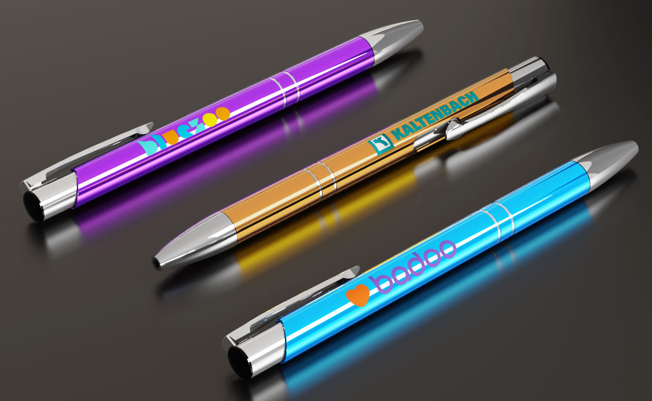 Clarity - Stylos personnalisés avec logo gallery thumbnail