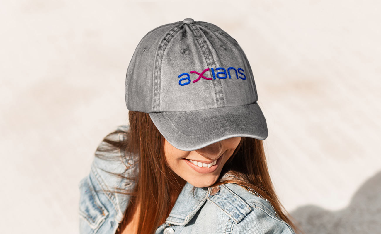 Drift - Casquettes en denim délavé personnalisables gallery thumbnail