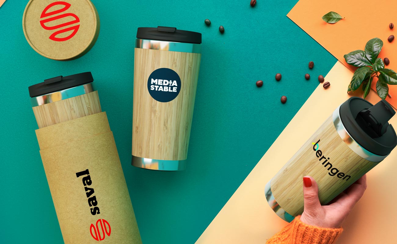 EcoSip - Mugs de voyage imprimés