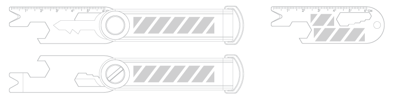 Porte-clés Sérigraphie