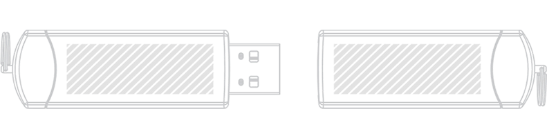 Clé USB Sérigraphie