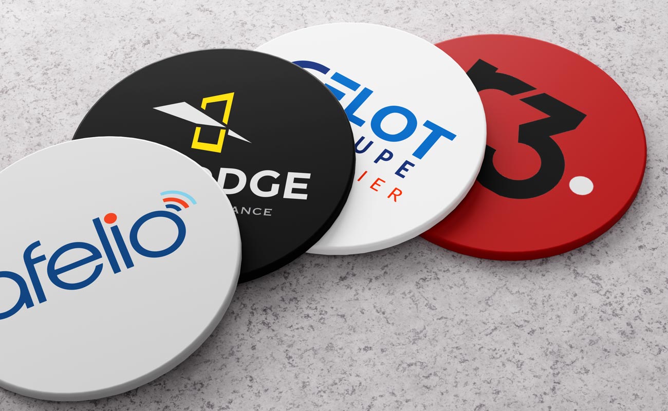 Gummy - Sous-Verres promotionnels avec logo gallery thumbnail