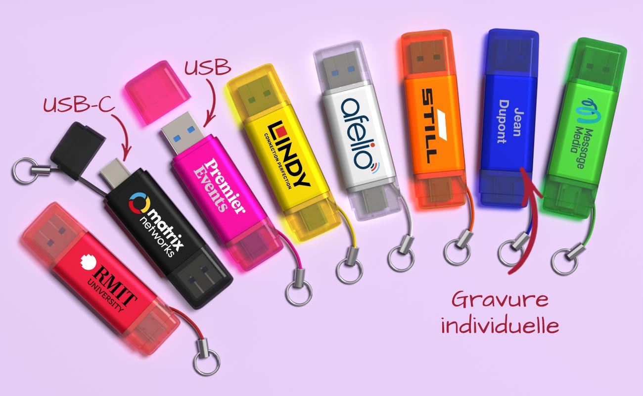 Indie - Clé USB Personnalisée