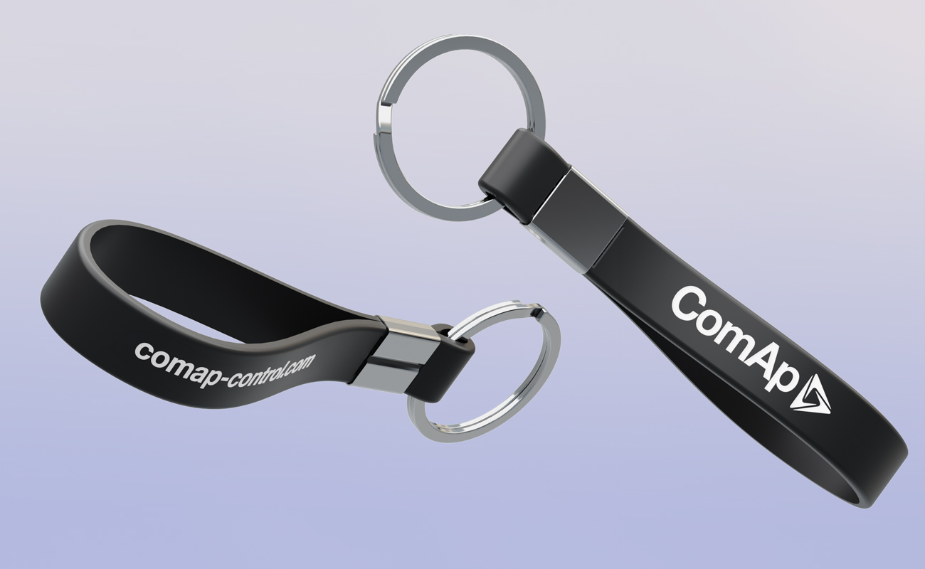 Jangle - Porte-clés en silicone promotionnels avec logo gallery thumbnail