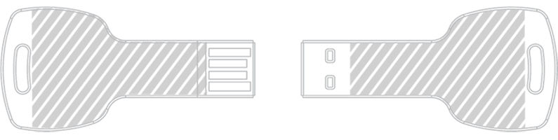 Clé USB Gravure laser
