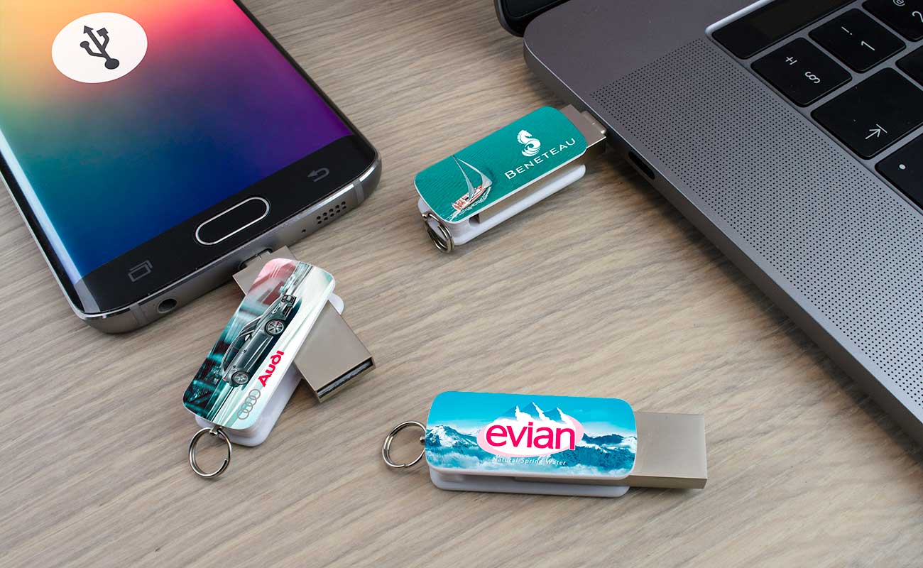 Orbit - Clé USB-C Publicitaire gallery thumbnail