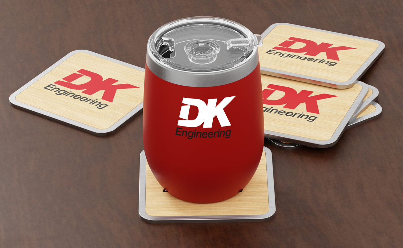 Panel - Sous-verres en bambou publicitaires gallery thumbnail