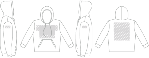 Sweat &agrave; capuche Impression photo