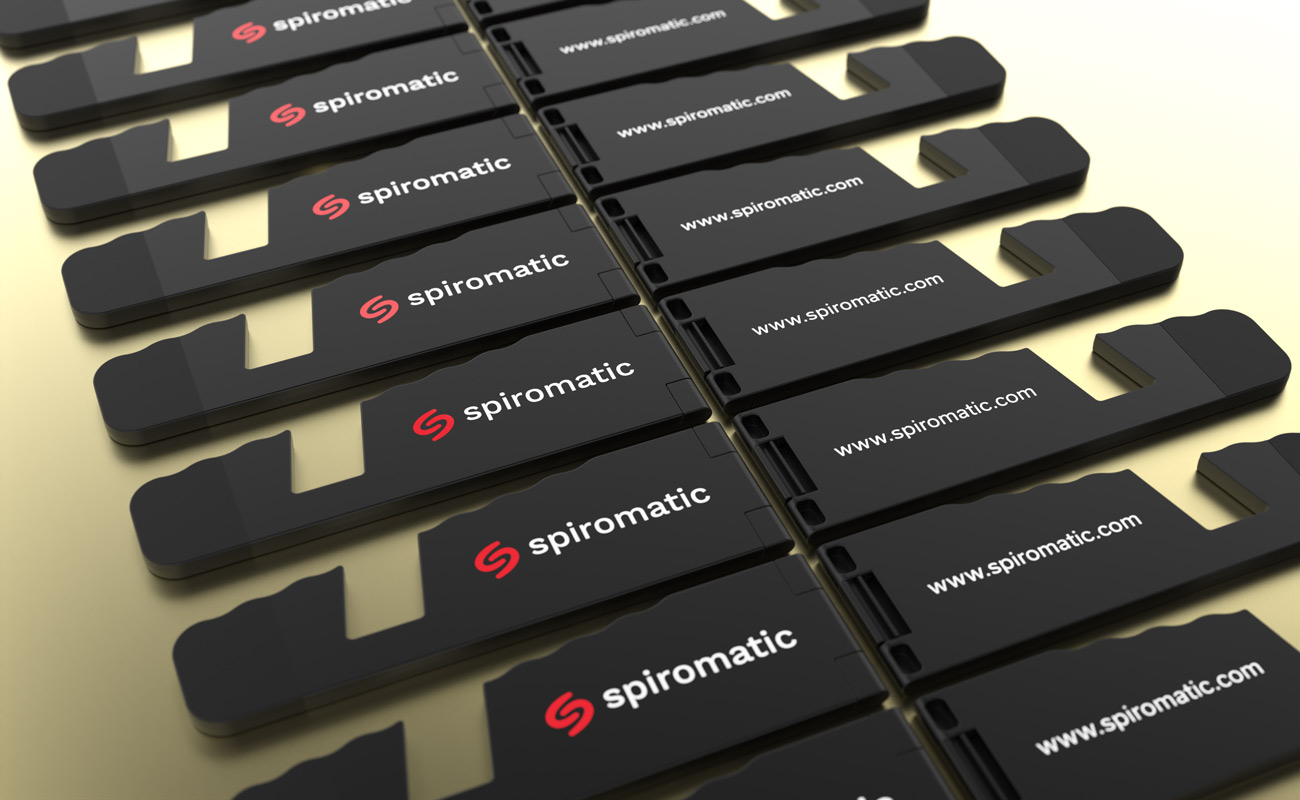 Rest - Support pour téléphone avec logo gallery thumbnail