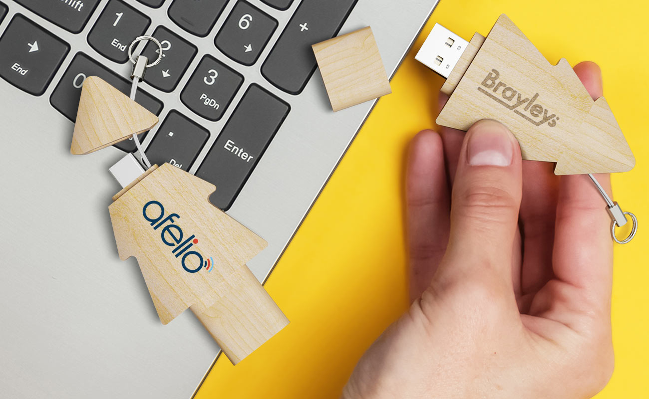 Tree Duo - Clé USB Promotionnelle gallery thumbnail