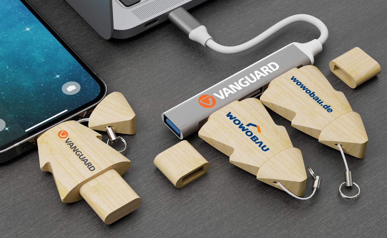 Tree Duo - Logo USB gallery thumbnail