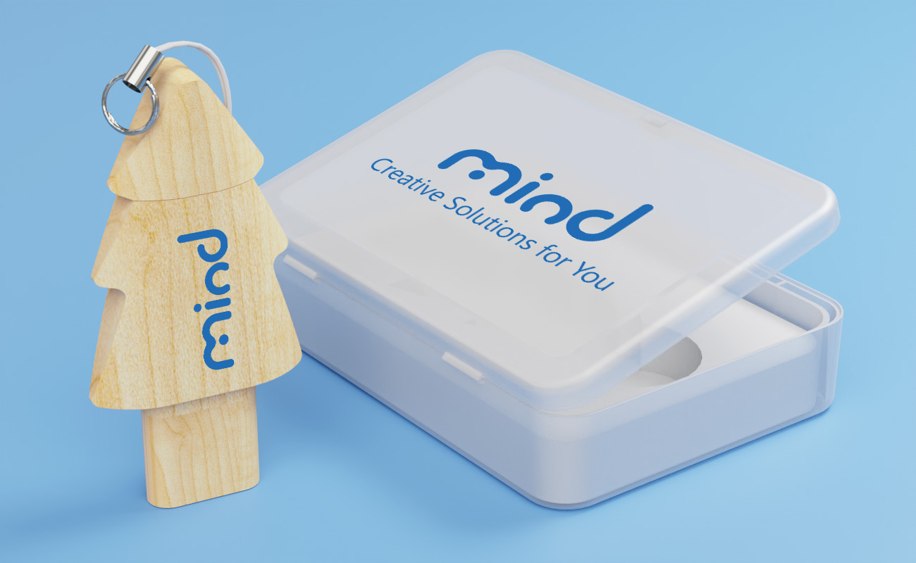 Tree Duo - Cle USB Personnalisée Avec Logo gallery thumbnail