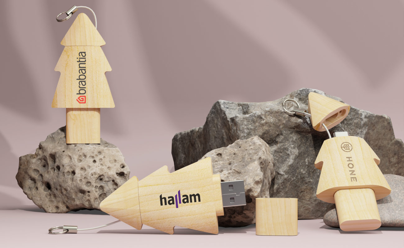 Tree Duo - Clé USB Logo gallery thumbnail