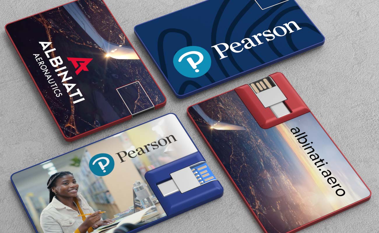 Wafer Duo - Carte De Visite USB gallery thumbnail