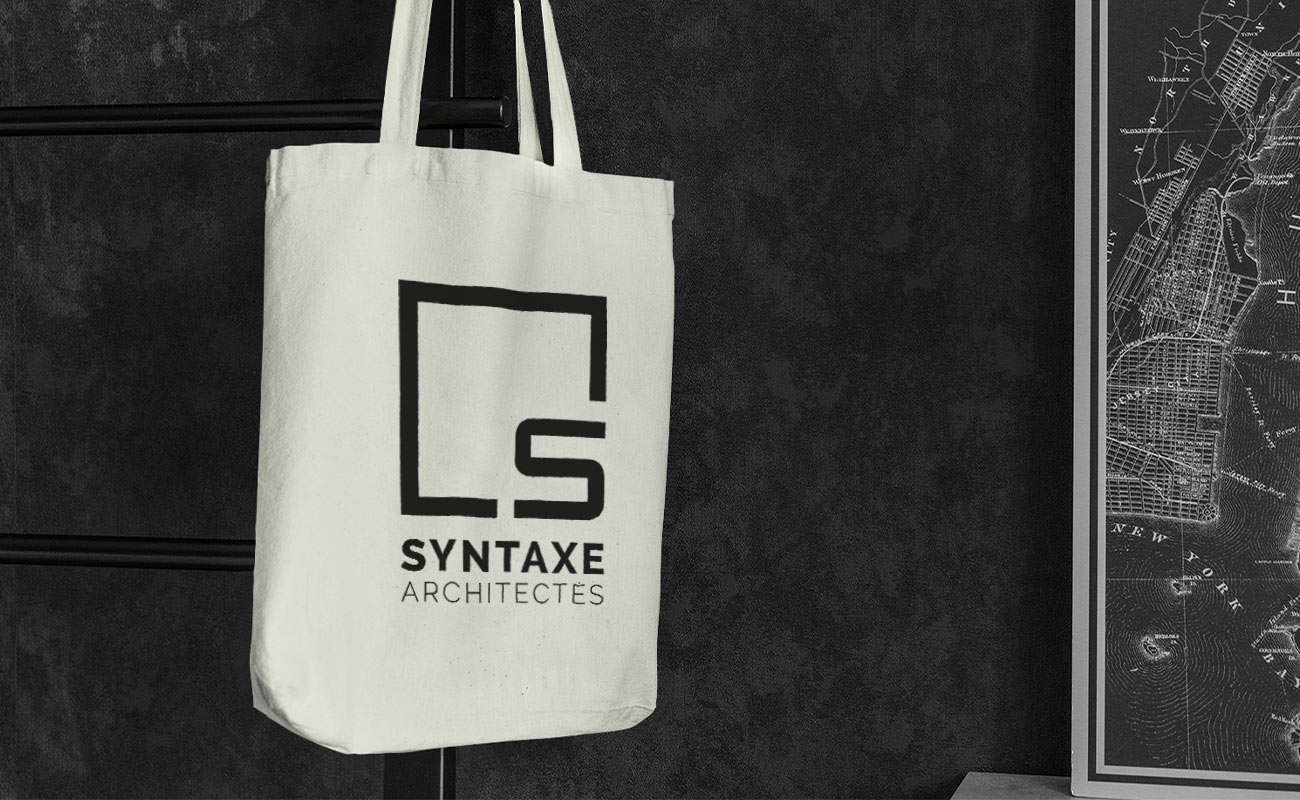 Weave - Tote bag imprimé en coton gallery thumbnail